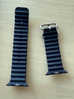 Řemínek na Apple Watch 49mm námořnicky modrý Oceánský - 2