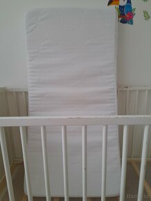 Dětská postýlka Ikea bílá - 2