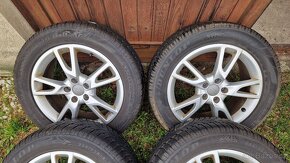 Zimní sada orig. Alu Audi 5x112 R18 Škoda Seat VW - 2