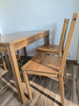 Stůl + 4 židle (IKEA Jokkmokk) - 2