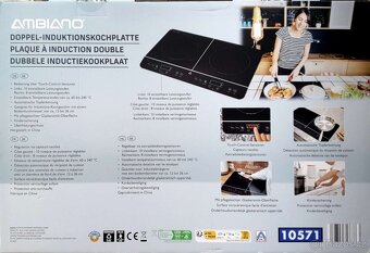 Vařič Indukční dvojitý, špičkový design a kvalita - 2