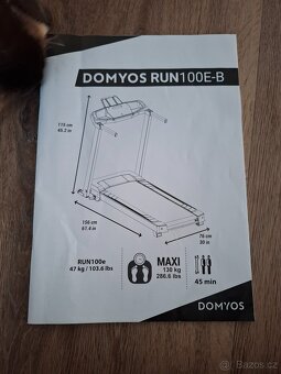 Běžecký pás Domyos Run 100E - 2