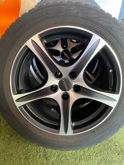 4ks ALUKOLA RONAL R56 8Jx18 ET 45 , 5x112 mm+ 235/55 R 18 - 2