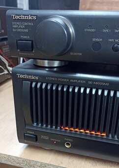 Koncový zesilovač Technics SE-A800S Mark II a SU-C800U - 2