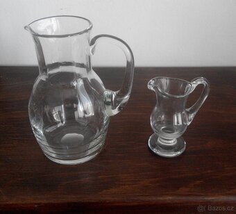 Skleněné džbánky - 2 kusy - 2
