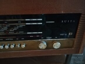 Staré rádio Tesla s gramofonem - 2