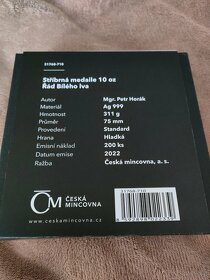 Řád bílého lva 10 Oz 2022 - 2