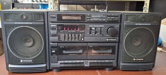 HITACHI MS-W600ER velký přenosný kazeťák - 2