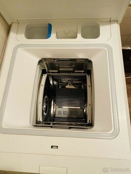 vrchem plněná pračka Bosch, úzká, s dopravou - 2