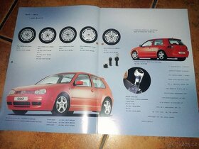 Prospekt VW GOLF 4 - TOP stav - 2