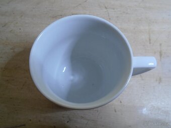 Retro hrnek - zelená mašle - 2