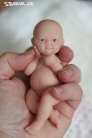 Úžasně roztomilé silikonové miminko - panenka - 2