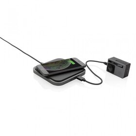 Swiss Peak Luxury 5W wireless charger, black - 2