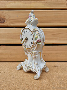 porcelánové hodiny Belinda zn. Royal Dux Bohemia - 2