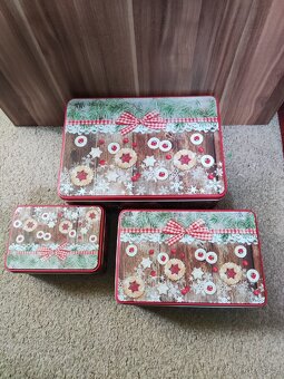 Plechová dóza s vánočním vzorem Orion Christmas - 2