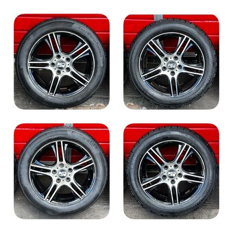 ALU kola MSW 16" 7J ET48 + zimní pneu 205/55/R16 - 2