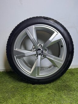 Alu kola 5x100 R17 s pneu (aus) - 2