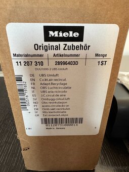 Nová náhradní díl MIELE DUU1000-2, PC 9 800,- - 2
