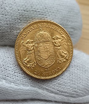 Zlatá 20koruna RU 1912 KB Vzácnější Hledaný ročník.. - 2