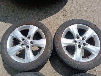 Astra J / Zafira C - alu 7x17 et44 + letní 225/50/17 - 2