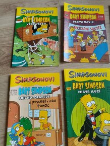 Bart Simpson časopisy, 6 ks, rok 2016 - 2