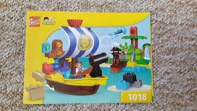 Stavebnice piráti, kompatibilní s LEGO Duplo - 2