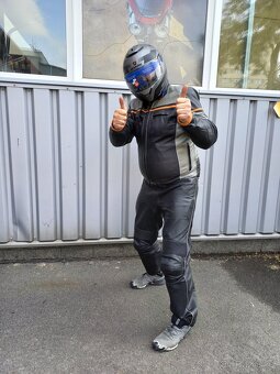 Kožená bunda a kalhoty PSI XXL - 2
