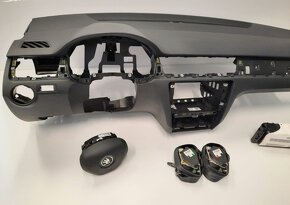 Škoda Rapid airbagová sada set airbagy pásy palubní deska - 2