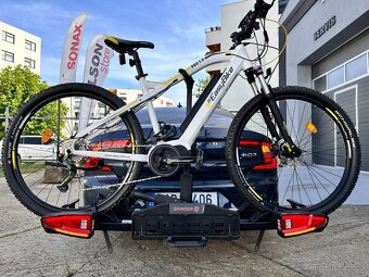 Nosič na tažné na 2 elektrokola s led dynamickými světly - 2