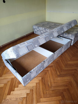 Postel s úložným prostorem - 2