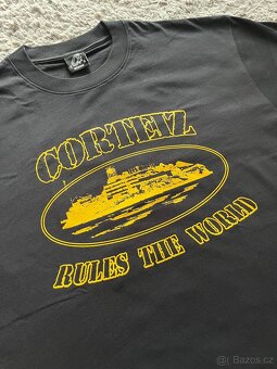 Corteiz OG Alcatraz Tee Black Yellow - 2