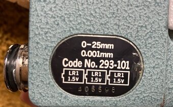 Digitální mikrometr 0-25mm Mitutoyo - 2