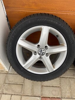 Alu kola VW 5x112, R16, zimní sada - 2