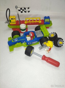Lego duplo 6143 TOOLO závodní tým, šroubovací formule - 2