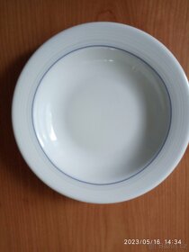 Mix talířů porcelánových, made in Czechoslovakia, 5ks - 2
