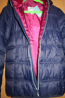 Prošívaná zateplená bunda_vel.152_NOVÁ - 2