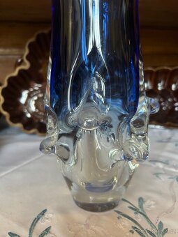 Váza z hutního skla Ladislav Paleček, Škrdlovice - 2