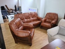 Kožena sedačka Romaa 3+1+1 - 2