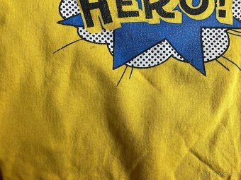 Žlutá mikina Hero vel. 110 - 2