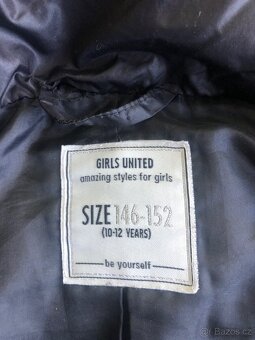 Prodám dětskou zimní černou bundu - 2