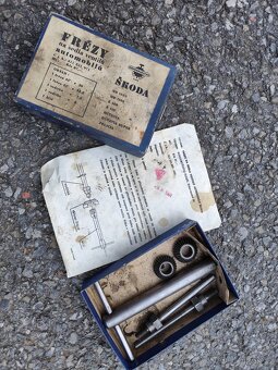 Frézy na sedla ventilů - 2