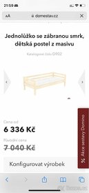 Dětská postel - Domestav - levně - 2