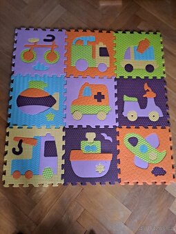 Pěnové puzzle, 2 sady, - 2