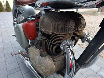 JAWA 500 OHC 00 Šnek 1952 k dokončení renovace - 2
