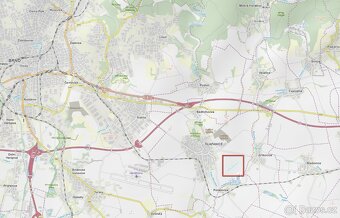Ucelené pole s výbornou bonitou nedaleko Brna – 6 050 m² - 2