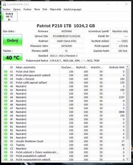 SSD Patriot P210 1TB - 2