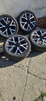 Alu kola r19 5x108 Citroen C5 aircross, letní 205/55 - 2