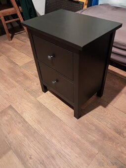 Ikea komoda noční stolek se 2 zásuvkami Hemnes - 2