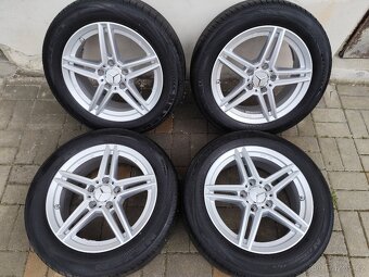 ALU 5x112 r16 RIAL + LETNÍ PNEU - ZÁNOVNÍ DISKY - 2