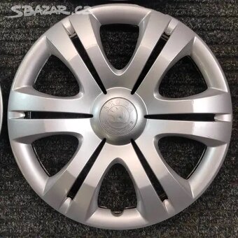 Originální poklice Škoda 15" 4 kusy - 2